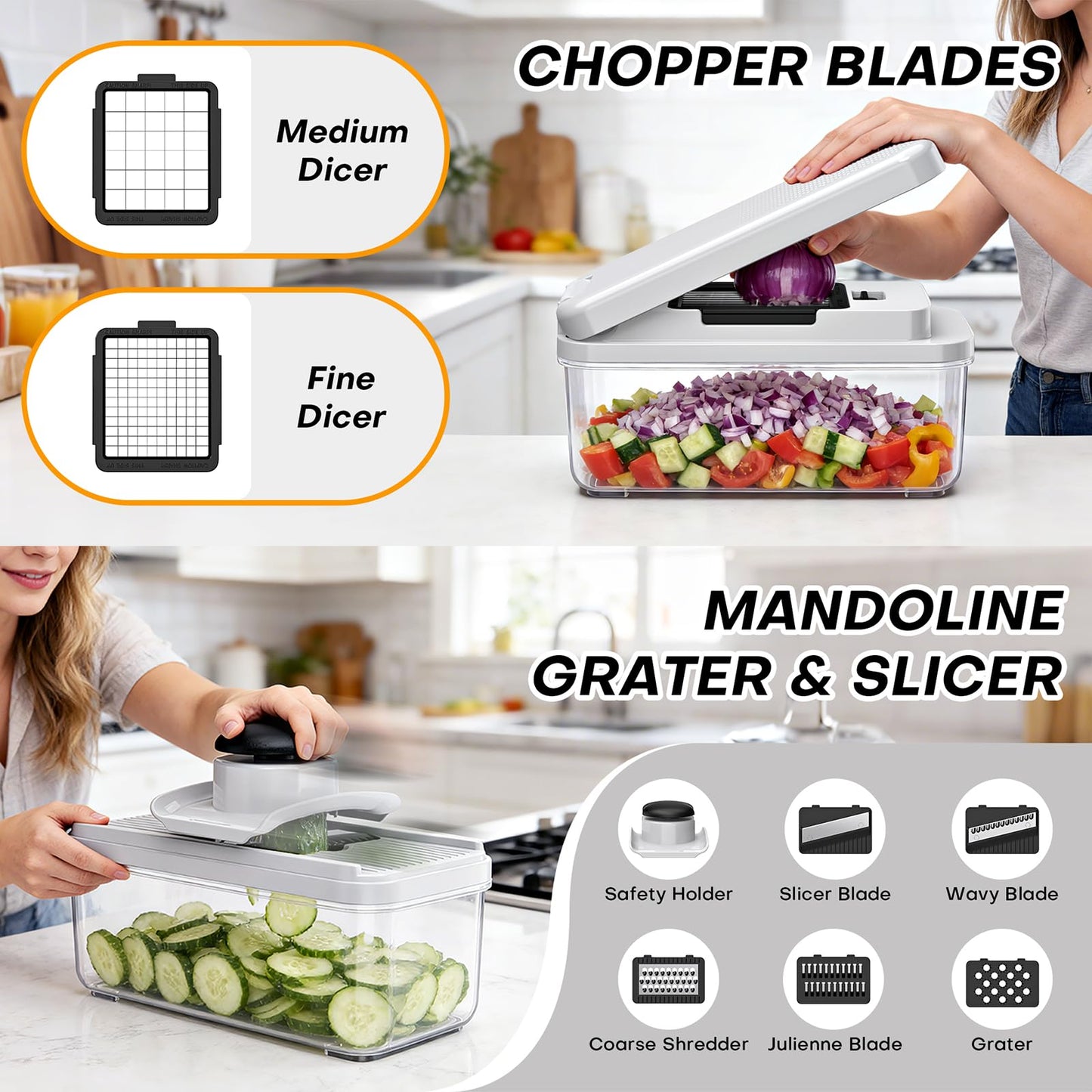 Hormes 7-in-1 Vegetable Chopper