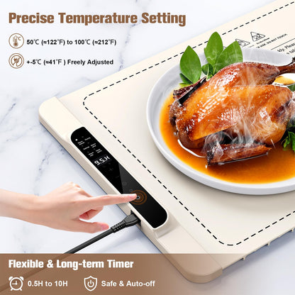 Hormes Food Warming Mat, Electric Food Warmer & Warming Tray
