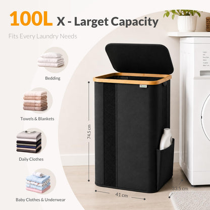 Hormes 100L Basket with Lid