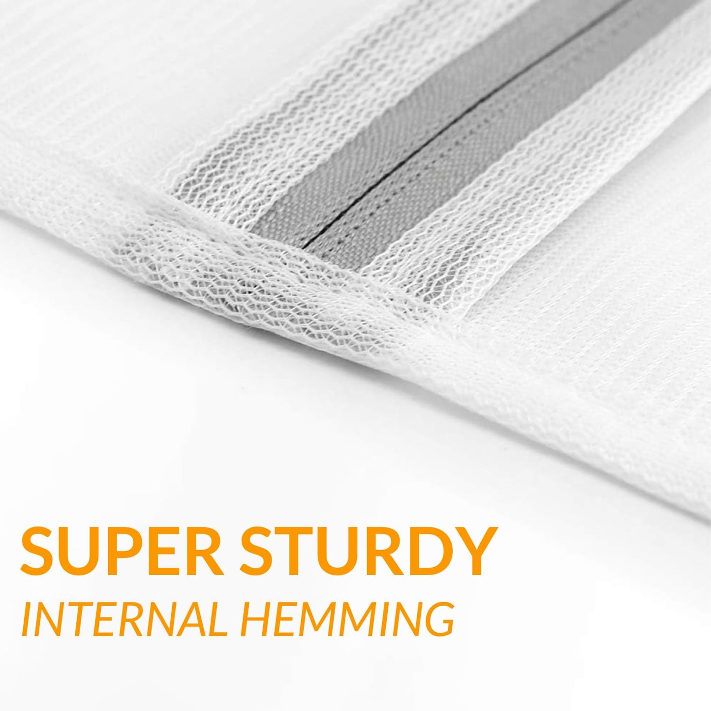 Hormes 4Pcs Laundry Bags for Delicates, Mesh Washing Bags 40x30cm Medium Size