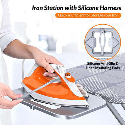 Hormes Ironing Board, 145x38cm with Steam Iron Rest